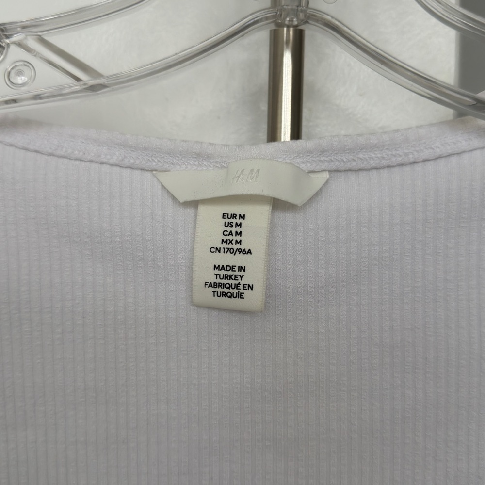 H&M Cropped Ribbed Tee - Picture 7 of 9